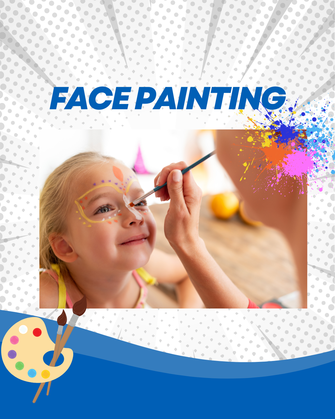 Billets pour le maquillage pour enfants ~ Journée communautaire