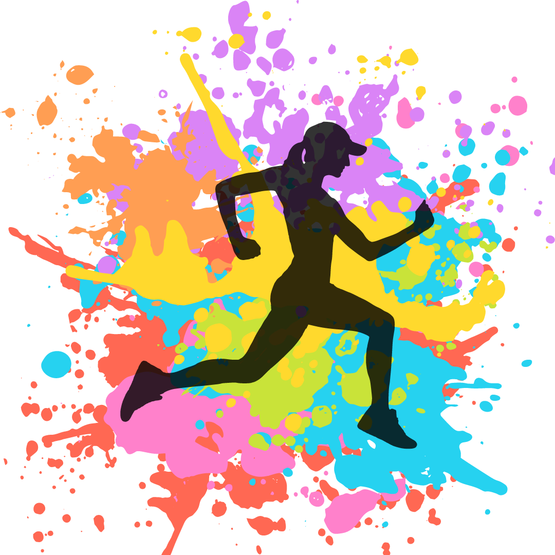 Color Run Drawing Colour Run Registration. – Limoges Recreation Committee