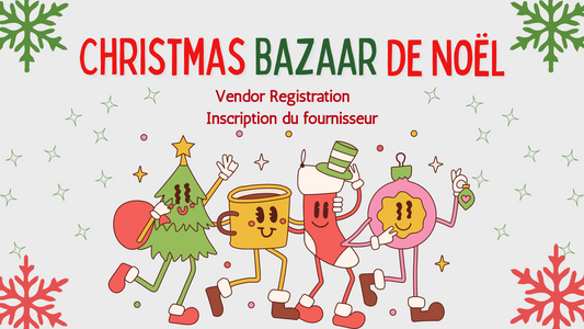 Vendeur du bazar de Noël